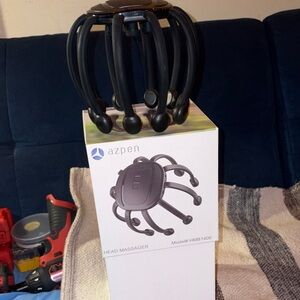 Azpen Black Head Massager - Portable Scalp Relaxation Device